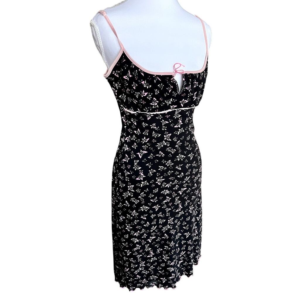 Kookai Y2K Butterfly Slip Dress Spaghetti Straps Fairy Coquette Size S